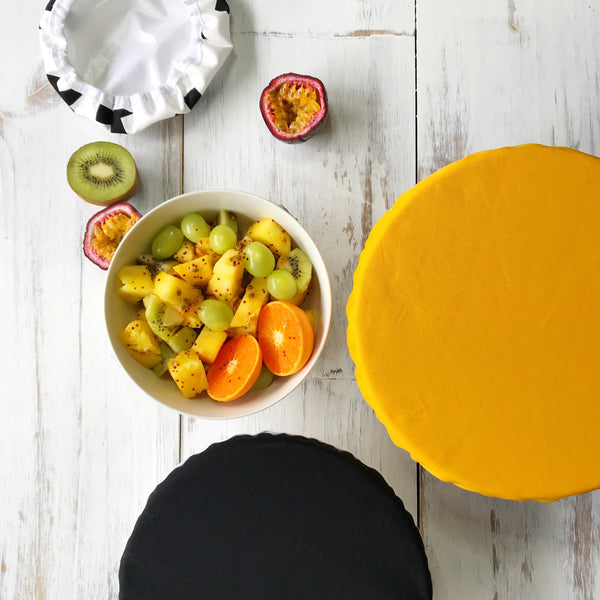 GOLD, BLACK & CROSSES | Bowl cover set of three