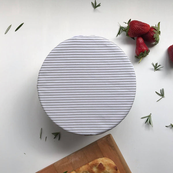 GREY STRIPES | Bowl Covers