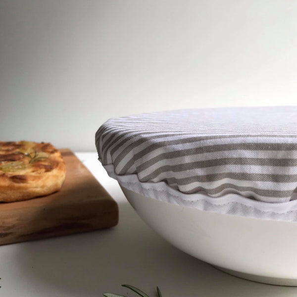 GREY STRIPES | Bowl Covers