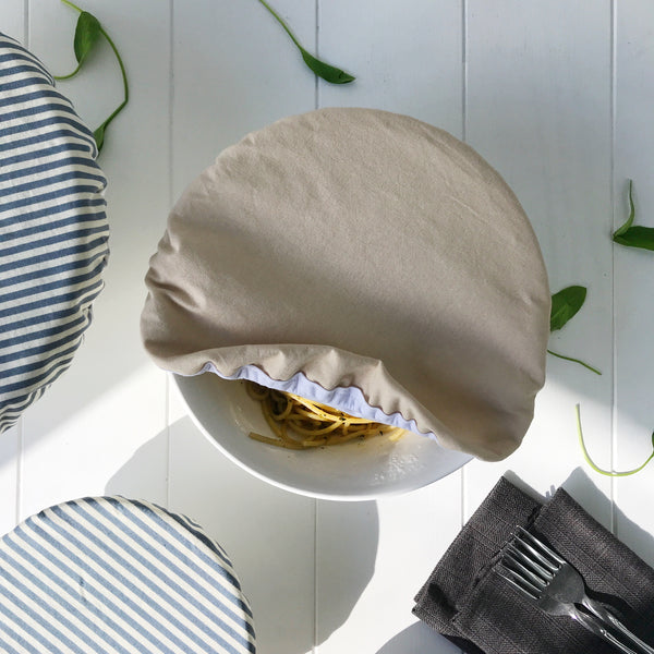 NUDE & BLUE | Bowl cover set of three