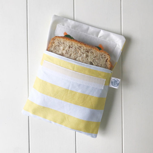 YELLOW STRIPES | Sandwich Bag