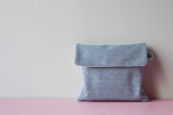 BLUE & WHITE STRIPES | Sandwich Bag
