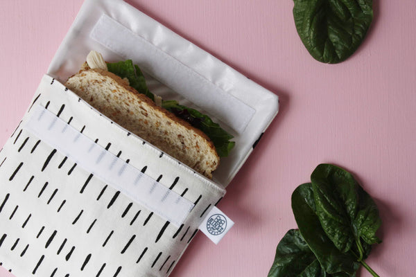 RAIN (WHITE) | Sandwich Bag