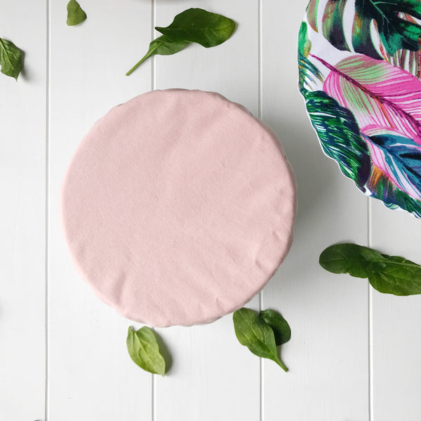 PARADISE & BLUSH | Bowl cover set of two