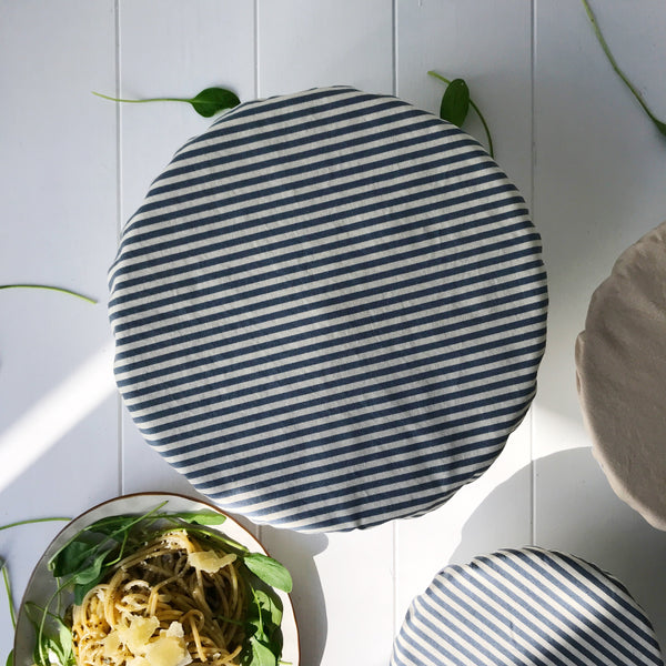 NUDE & BLUE | Bowl cover set of three