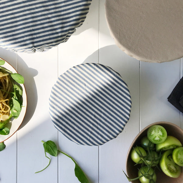 NUDE & BLUE | Bowl cover set of three
